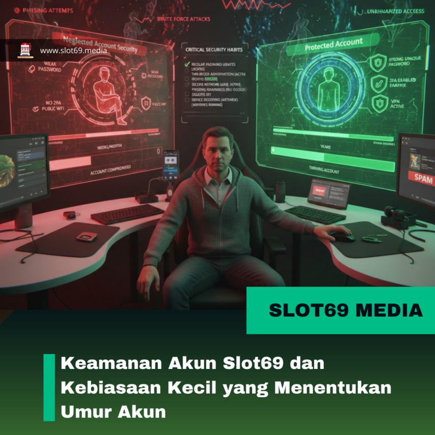 Keamanan Akun Slot69 dan Kebiasaan Kecil yang Menentukan Umur Akun